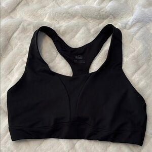 REI Black Sports Bra size large